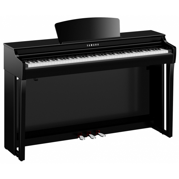 Pianos numériques meubles - Yamaha - CLP-725 (NOIR LAQUÉ)
