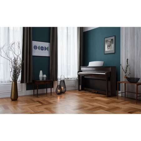 Pianos numériques meubles - Yamaha - CLP-735 (NOYER FONCÉ)