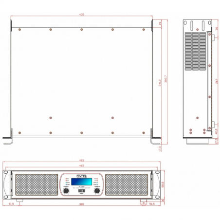 Ampli Sono stéréo - SynQ - SE-3000