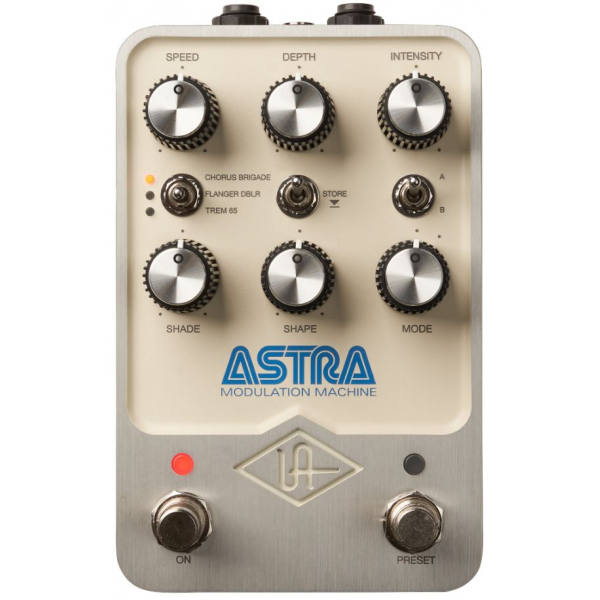 Pédales d'effets - Universal Audio - ASTRA MODULATION MACHINE Pédales d'effets - Universal Audio - ASTRA MODULATION MACHINE