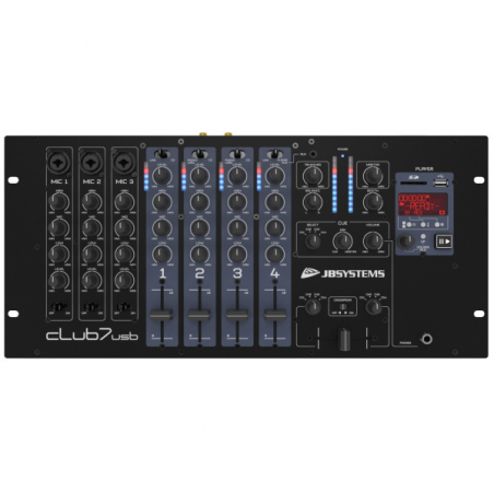 Tables de mixage rackables - JB Systems - CLUB7-USB