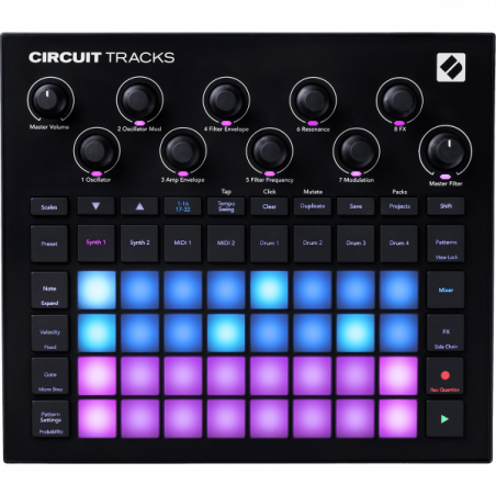 Boites à rythmes et Grooveboxes - Novation - CIRCUIT TRACKS