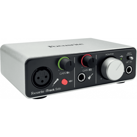 Cartes son - Focusrite - ITRACK SOLO LIGHTNING