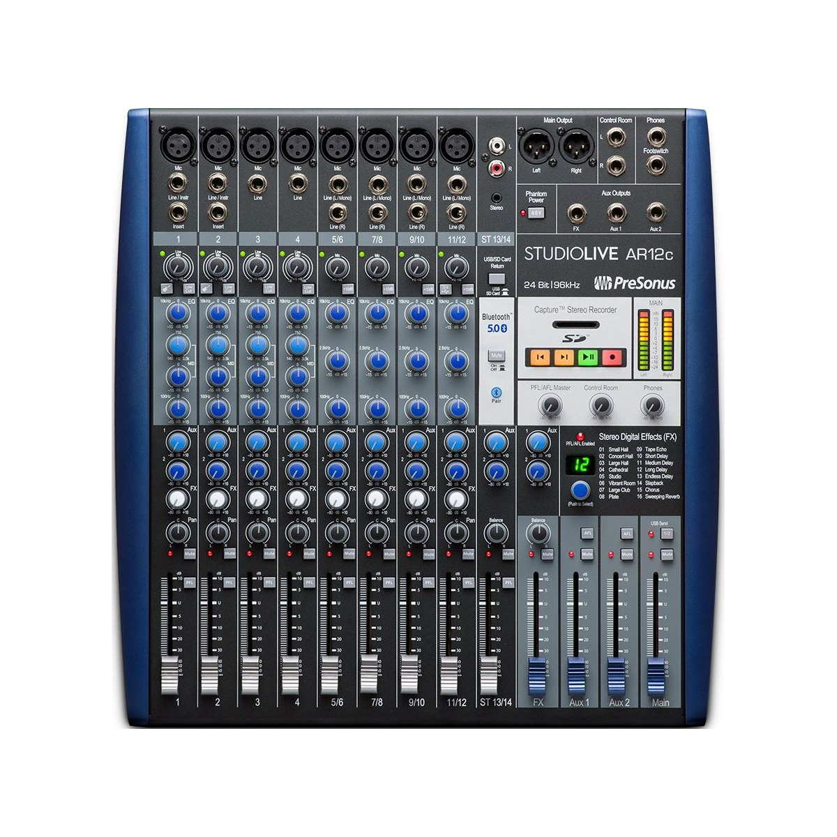 【美品】 PreSonus StudioLive AR12c アナログミキサー Presonus STUDIOLIVE AR12C - Consoles analogiques - Energyson