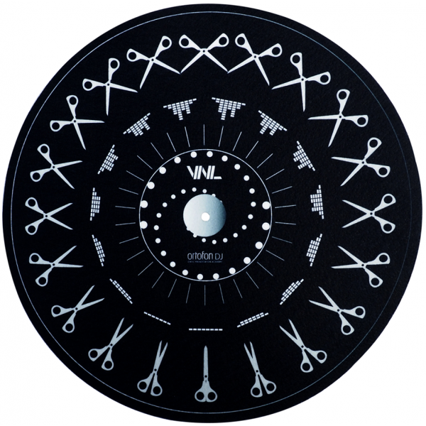 Feutrines platines vinyles - Ortofon DJ - SLIPMAT VNL (La paire)