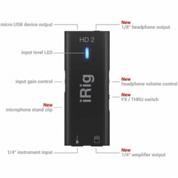 	Cartes son - IK Multimedia - iRIG HD-2