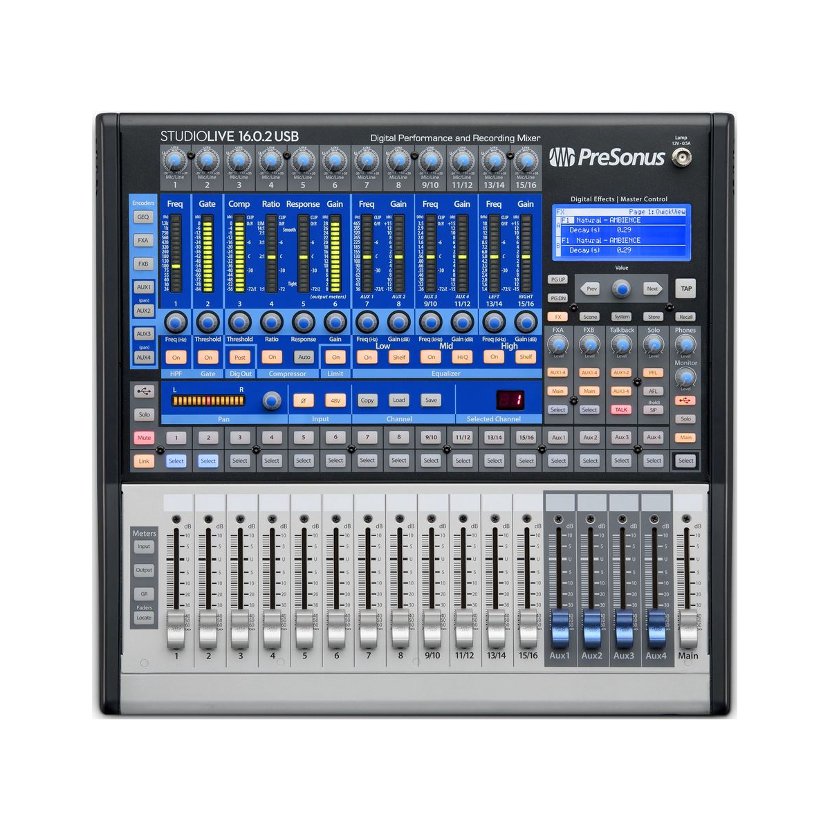 Tables de mixage numériques - Presonus - STUDIOLIVE 16.0.2 USB