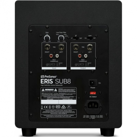 Caissons de basse monitoring - Presonus - ERIS SUB8