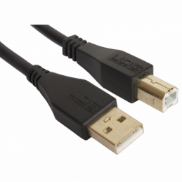 	Câbles USB A vers B - UDG - U95001BL (1 mètre)