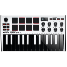 Claviers maitres compacts - Akai Professional - MPK MINI MK3 WH