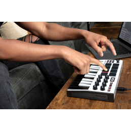 	Claviers maitres compacts - Akai Professional - MPK MINI MK3 WH
