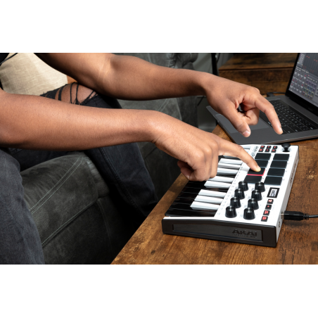 Claviers maitres compacts - Akai Professional - MPK MINI MK3 WH