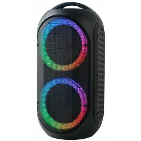 Enceintes Bluetooth Portables - Power Acoustics - Sonorisation - GOZIK LED BLACK