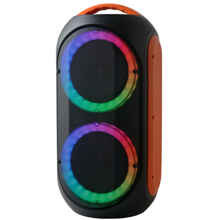 Enceintes Bluetooth Portables - Power Acoustics - Sonorisation - GOZIK LED ORANGE