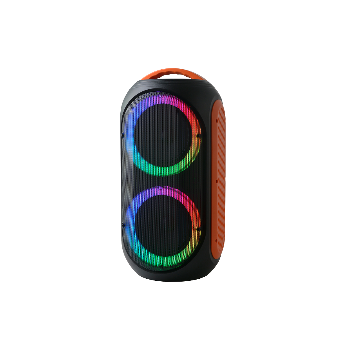 Enceintes Bluetooth Portables - Power Acoustics - Sonorisation - GOZIK LED ORANGE
