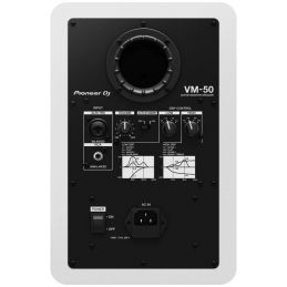 	Enceintes monitoring de studio - Pioneer DJ AlphaTheta - VM-50-W (Blanche)