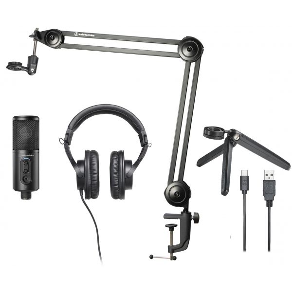 Power Studio VIBE PODCAST BUNDLE - Pack micro studio USB + Casque