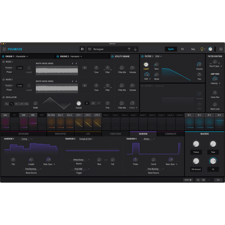 Logiciels instruments virtuels - Arturia - Pigments 3 (Version...