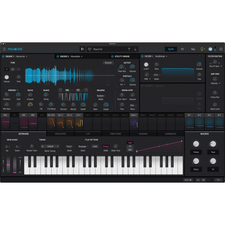 Logiciels instruments virtuels - Arturia - Pigments 3 (Version...