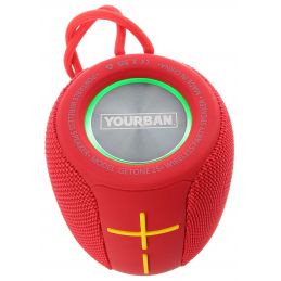 	Enceintes Bluetooth Portables - Yourban - GETONE 25 RED