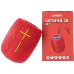 Enceintes Bluetooth Portables - Yourban - GETONE 25 RED