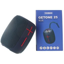 Enceintes Bluetooth Portables - Yourban - GETONE 25 BLUE