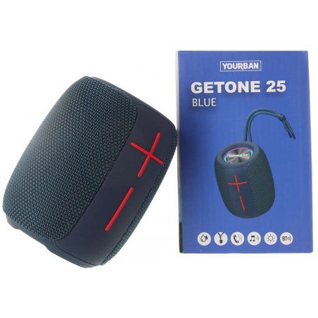 Enceintes Bluetooth Portables - Yourban - GETONE 25 BLUE