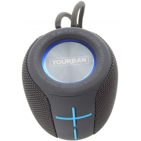 Enceintes Bluetooth Portables - Yourban - GETONE 25 GREY