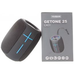 Enceintes Bluetooth Portables - Yourban - GETONE 25 GREY
