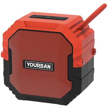 Enceintes Bluetooth Portables - Yourban - GETONE 15 RED