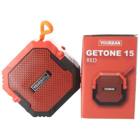 Enceintes Bluetooth Portables - Yourban - GETONE 15 RED