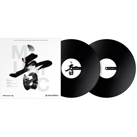 Vinyles time codés - Pioneer DJ AlphaTheta - RB-VD2-K Vinyles rekordbox...