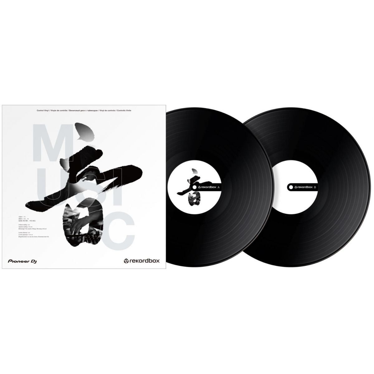 Vinyles time codés - Pioneer DJ AlphaTheta - RB-VD2-K Vinyles rekordbox...
