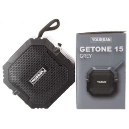 Enceintes Bluetooth Portables - Yourban - GETONE 15 GREY