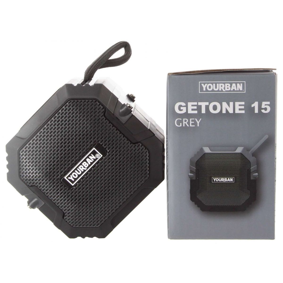 Enceintes Bluetooth Portables - Yourban - GETONE 15 GREY