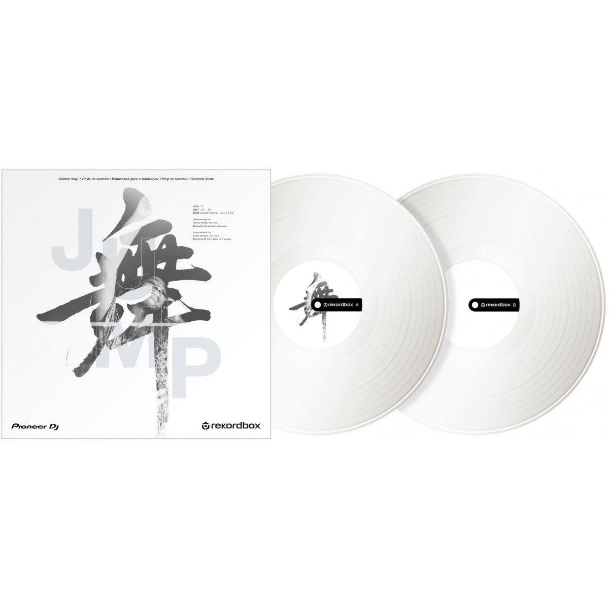 Vinyles time codés - Pioneer DJ AlphaTheta - RB-VD2-W vinyles rekordbox...