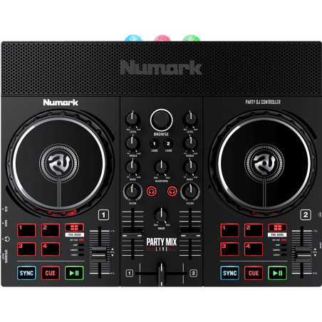 Contrôleurs DJ USB - Numark - PARTY MIX LIVE
