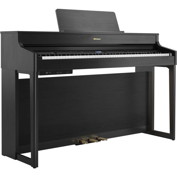 Pianos numériques meubles - Roland - HP702 (Noir Charcoal)