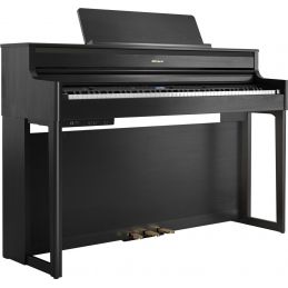 	Pianos numériques meubles - Roland - HP704 (Noir Charcoal)