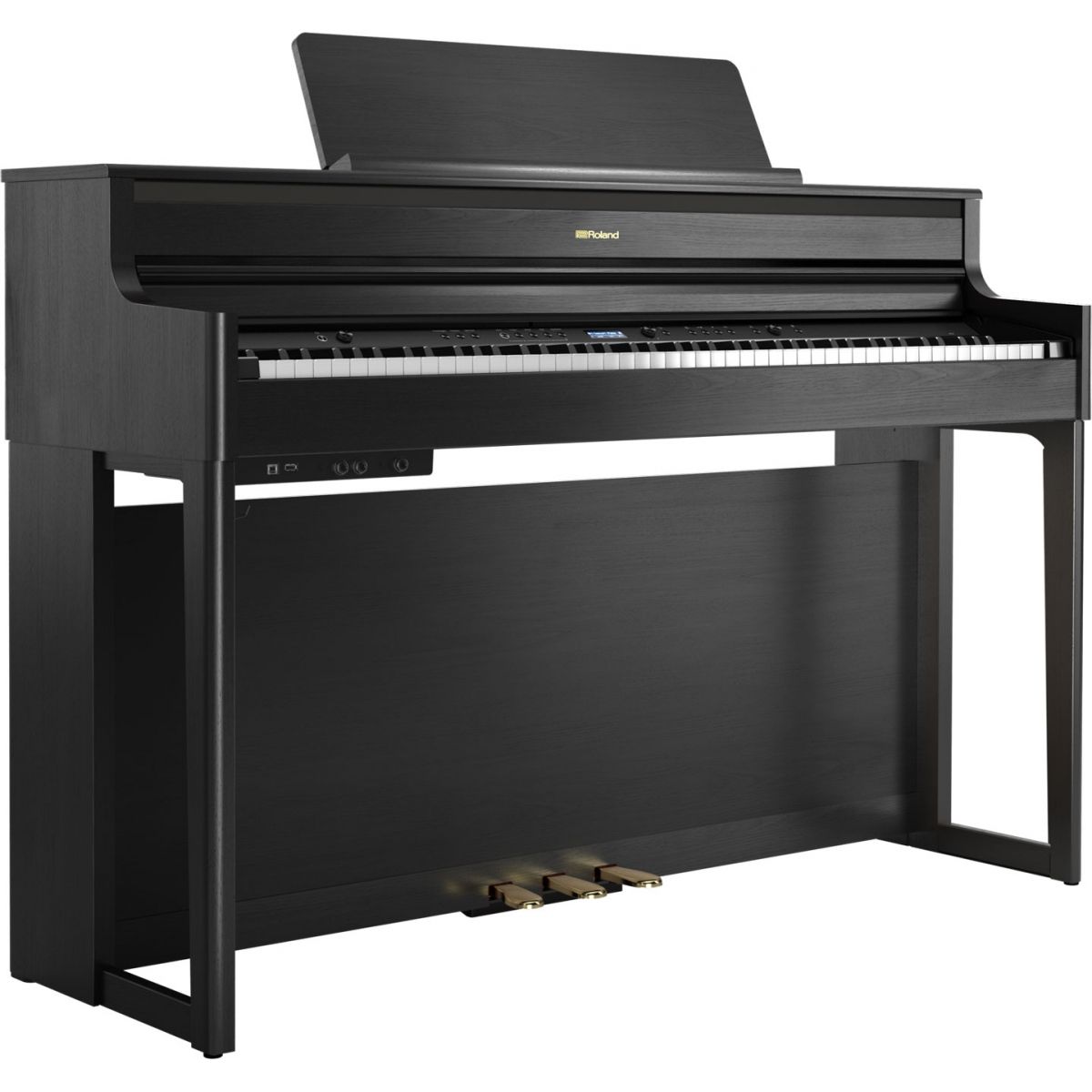 Pianos numériques meubles - Roland - HP704 (Noir Charcoal)