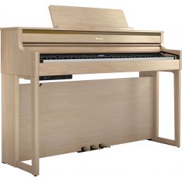 Pianos numériques meubles - Roland - HP704 (Chêne clair)