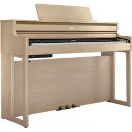 	Pianos numériques meubles - Roland - HP704 (Chêne clair)