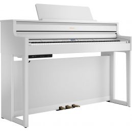 Pianos numériques meubles - Roland - HP704 (Blanc)