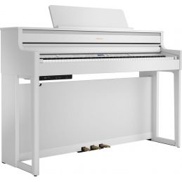 	Pianos numériques meubles - Roland - HP704 (Blanc)