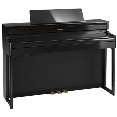 Pianos numériques meubles - Roland - HP704 (Noir laqué)