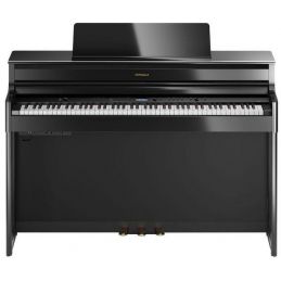 	Pianos numériques meubles - Roland - HP704 (Noir laqué)