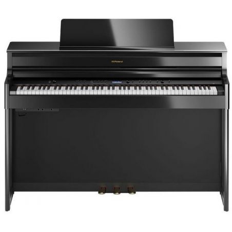 Pianos numériques meubles - Roland - HP704 (Noir laqué)