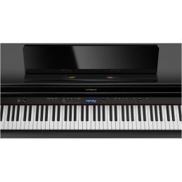 	Pianos numériques meubles - Roland - HP704 (Noir laqué)