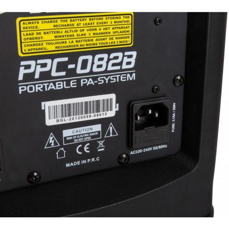 Systèmes amplifiés sur batteries - JB Systems - PPC-082B
