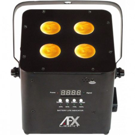 Projecteurs sur batteries - AFX Light - FREEPARHEX-BL